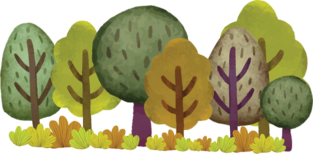 Impact Trees Illustration